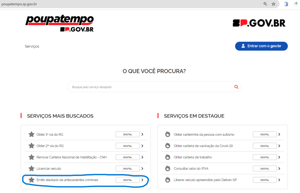 portal poupatempo tiny